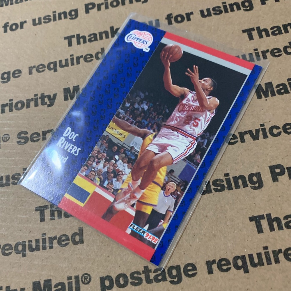 Doc Rivers ‘92 Fleer Card - Picture 2 of 6